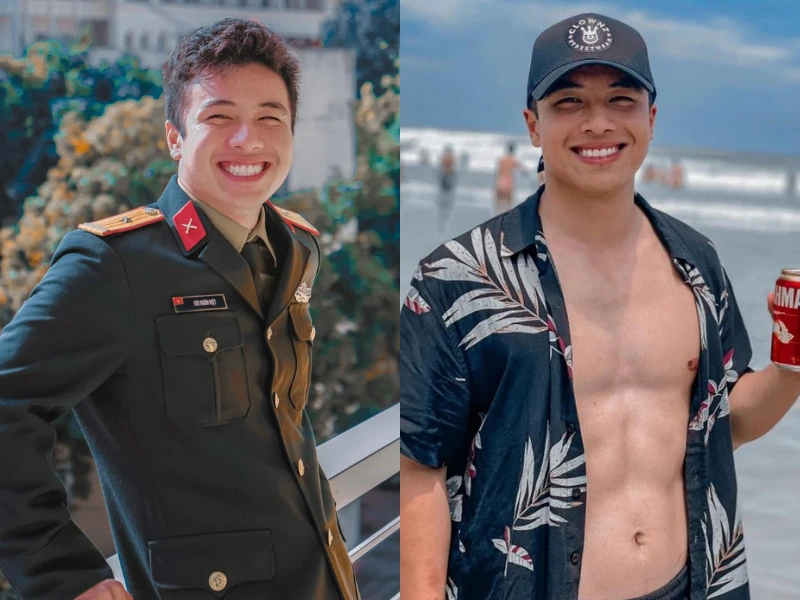 “Cực phẩm quân nhân” gây sốt cõi mạng với vẻ ngoài soái ca