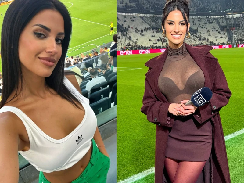 Nữ MC bóng đá lên sóng với thời trang xuyên thấu cực cuốn hút