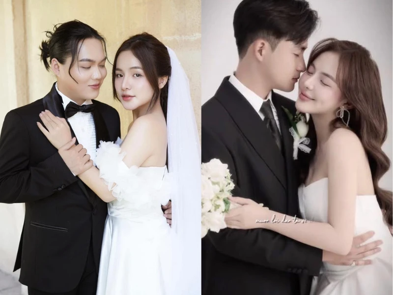 Cô gái từng “cưới” với Phạm Thoại bất ngờ tung ảnh làm cô dâu