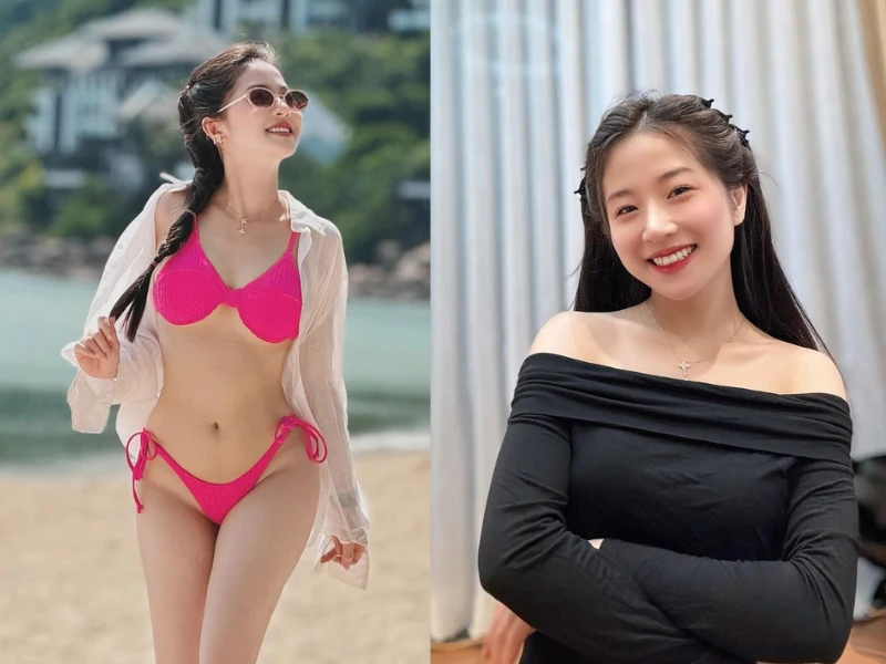 “Hot girl trường chuyên” chăm chỉ diện bikini khoe dáng