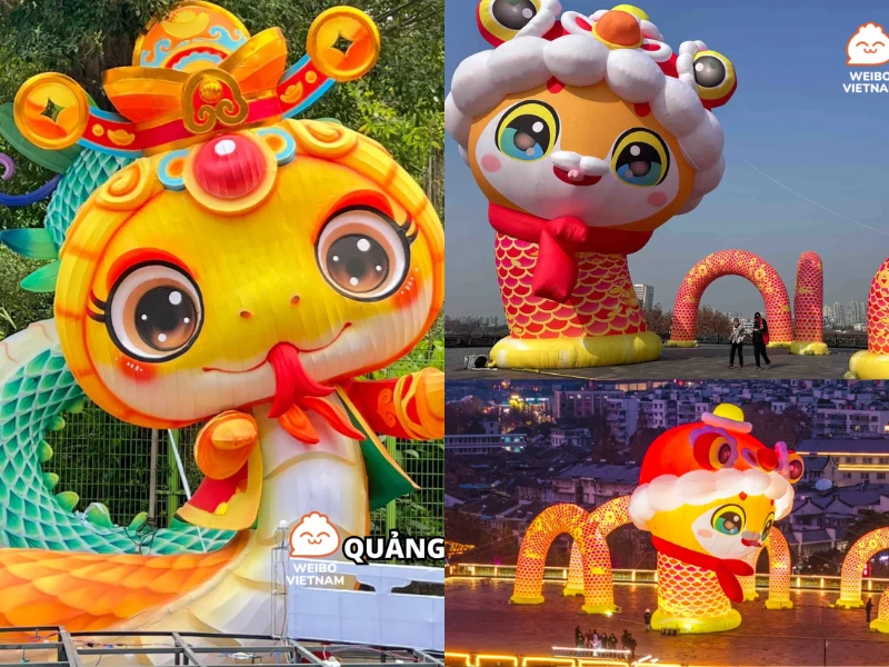 1001 tạo hình linh vật “bé na” năm Ất Tỵ cực độc đáo