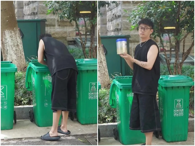 “Thiên tài ve chai” xứ Trung hút hàng triệu view trên MXH