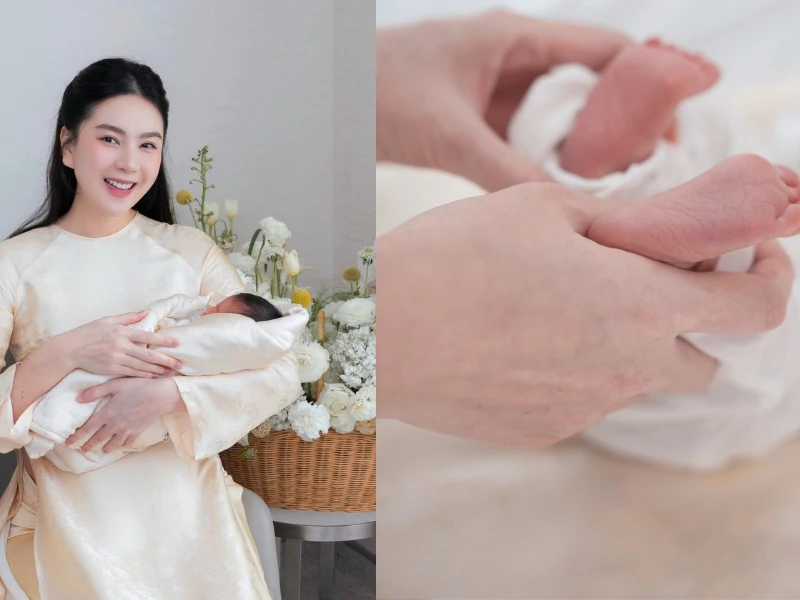 Mai Ngọc vượt cạn thành công sau 5 tháng cưới thiếu gia Bắc Giang