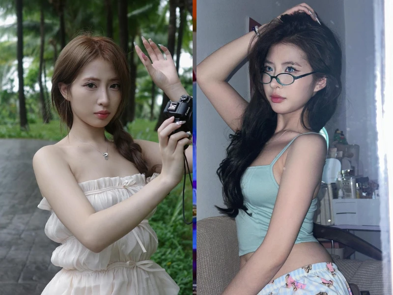 Nhan sắc xinh đẹp hot Tiktoker triệu fan với tên lạ gây thương nhớ