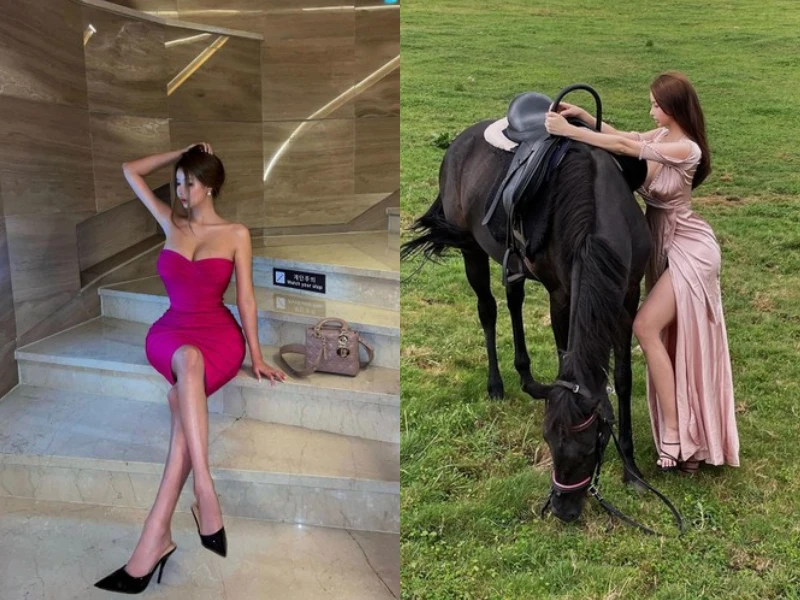 Hot girl xứ Kim Chi khoe body “đồng hồ cát” ngắm mà mê