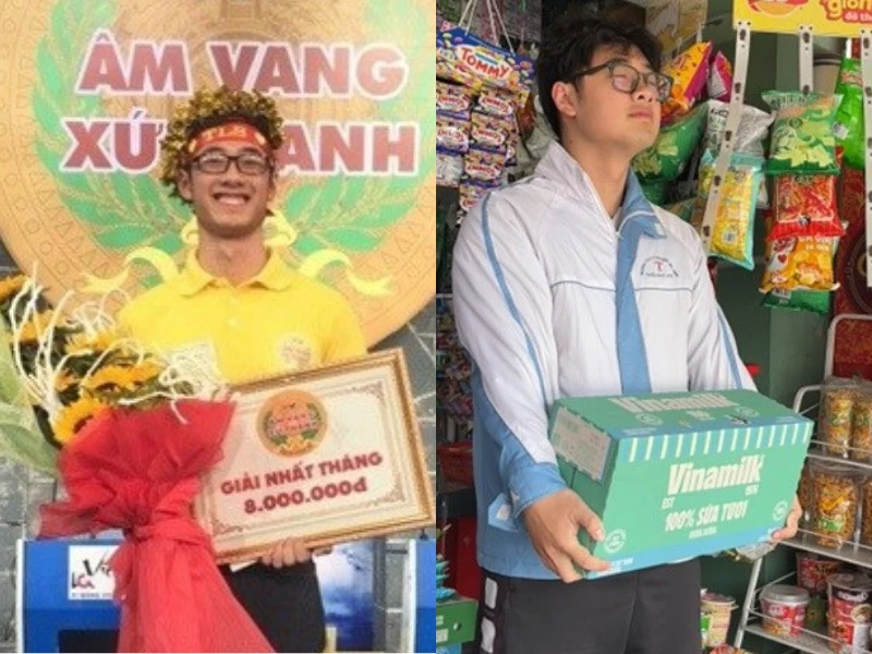 Chàng trai bán tạp hóa viral MXH từng đội vòng nguyệt quế