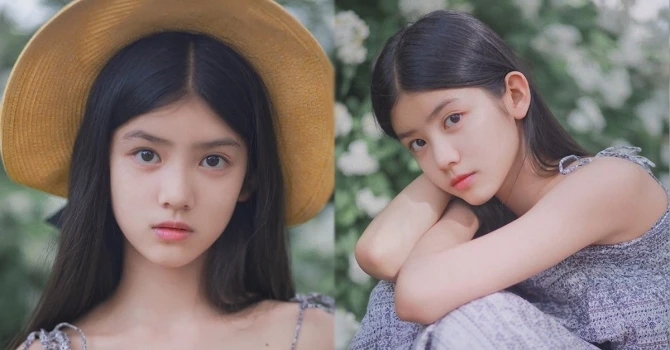 Vẻ đẹp thuần khiết của “tiểu mỹ nữ” 10X xứ Trung gây mê dân mạng 