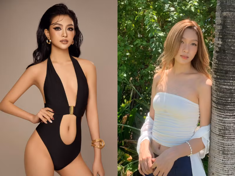 Gái xinh trường chuyên xứ Nghệ gây sốt khi thi Hoa hậu Hoàn vũ