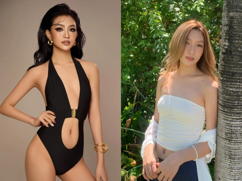 Gái xinh trường chuyên xứ Nghệ gây sốt khi thi Hoa hậu Hoàn vũ