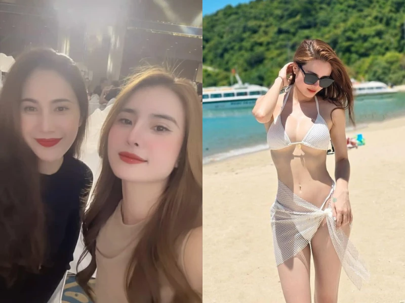 Em gái Công Vinh hiếm hoi xuất hiện chung, đọ sắc với chị dâu