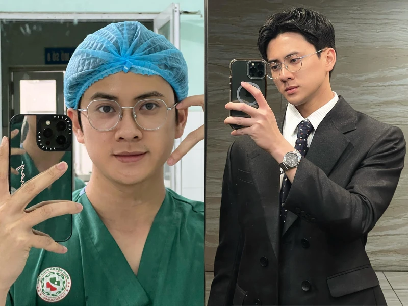 Bác sĩ Tuyên Quang điển trai như “oppa Hàn Quốc” hút hồn fan nữ