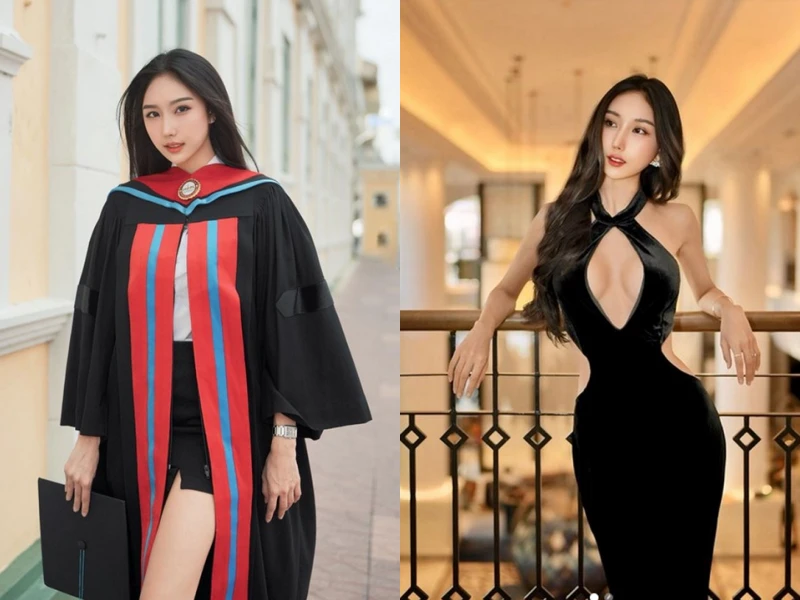 Xuất hiện hot girl mặt học sinh body bốc lửa gây bão mạng