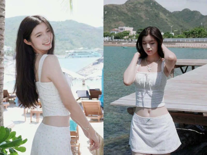 “Hot girl quân nhân” trong lễ diễu binh hóa nàng thơ bên bạn trai