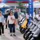 Đổi xe máy xăng, nhận ngay xe điện, khách hàng thích thú: Nhanh - Gọn - Sướng
