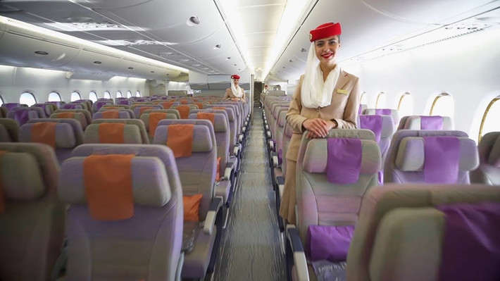 Một chiếc Airbus A380 có thể chở từ 525 tới 853 hành khách. Ảnh: Flickr.