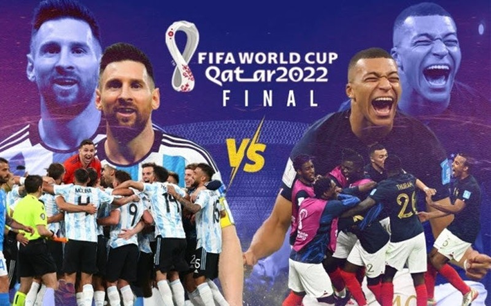 Vào lúc 22h tối nay (18/12) sẽ diễn tận chung kết World Cup 2022 giữa Argentina và Pháp. Cả Argentina và Pháp đều đã trải qua những cuộc hành trình đầy cảm xúc trên đất Qatar để góp mặt ở trận đấu cuối cùng..