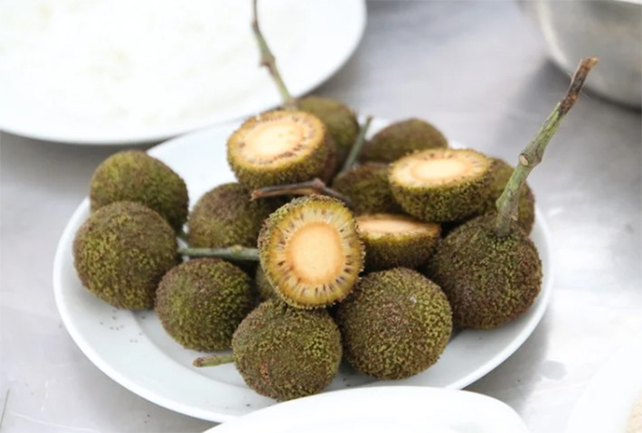 Theo người dân địa phương, trái gáo vừa để làm thực phẩm lại vừa có công dụng làm thuốc chữa bệnh.