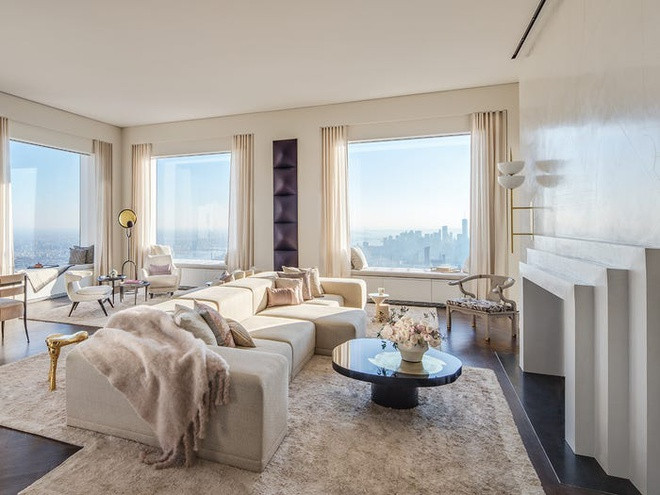 Căn penthouse 82 triệu USD nằm ở tầng 95 có diện tích gần 767 m2 với 6 phòng ngủ và 7 phòng tắm.