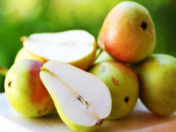 Quả lê: Lê cũng là 1 trong những thực phẩm chống ung thư phổi nhờ có hàm lượng chống oxy hóa cao.