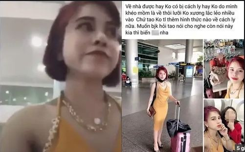 Cụ thể, ngày 25/2 trên mạng xã hội Facebook lan truyền hình ảnh livestream của một cô gái tự xưng quê Bình Dương, đến từ Daege (thành phố tâm dịch COVID-19 của Hàn Quốc) nhập cảnh tại sân bay quốc tế Tân Sơn Nhất (TP HCM), chia sẻ bí quyết khai báo y tế không trung thực để được nhập cảnh.