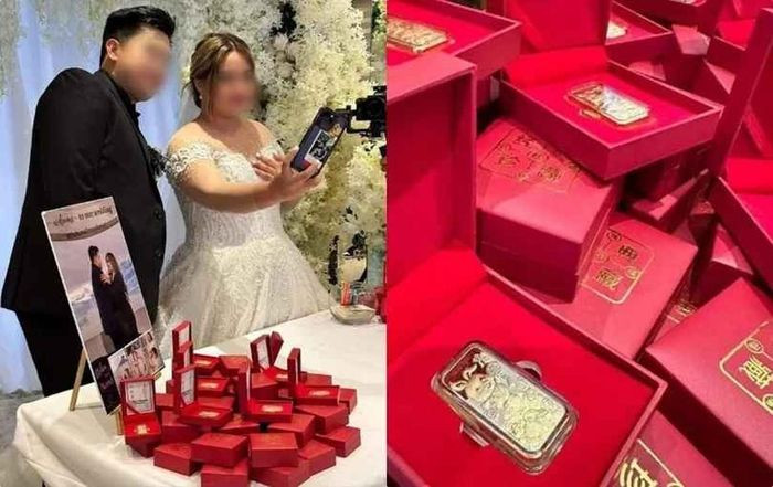 Ai nấy đều tỏ ra vô cùng bất ngờ trước món quà đặc biệt, xa xỉ của cặp đôi trên dành tặng cho bạn bè của mình, nhiều người ngưỡng mộ về sự giàu có và sẵn sàng "chơi lớn" trong ngày đặc biệt. Ảnh: Tổng hợp