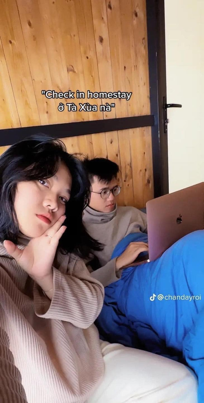 Dưới bài đăng cư dân mạng nhiều người bày tỏ sự ngưỡng mộ tinh thần làm việc chăm chỉ của chàng trai, bên cạnh có người lại an ủi cô gái vì không khác gì đi du lịch một mình. Ảnh: Trang Trang