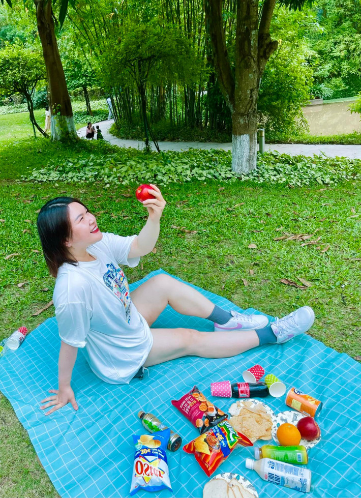 Nếu không nhìn rõ, thật khó có thể nhận ra đây là “hot girl trăm ký” của vài năm trước.