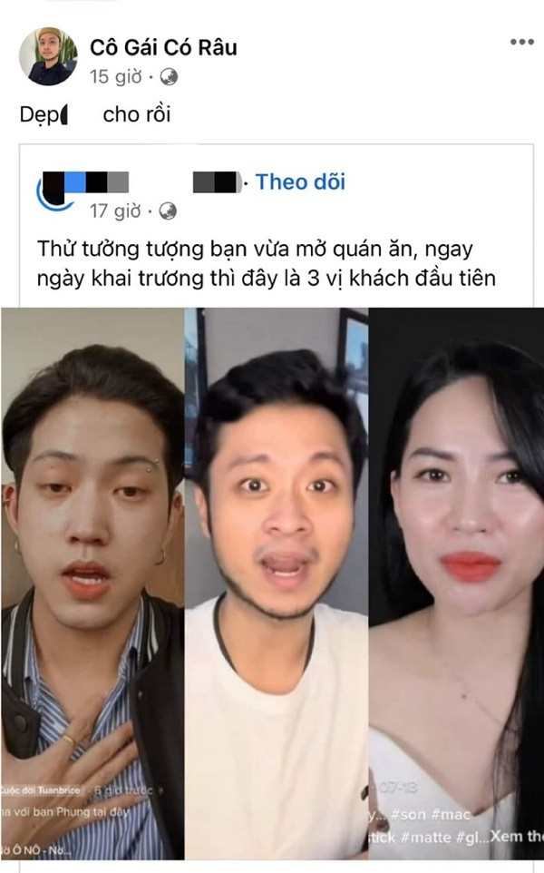 Không ít ý kiến tỏ ra đồng cảm với quán vì lo sợ miếng cơm manh áo có thể bị ảnh hưởng bất cứ lúc nào bởi lời review từ các TikToker.