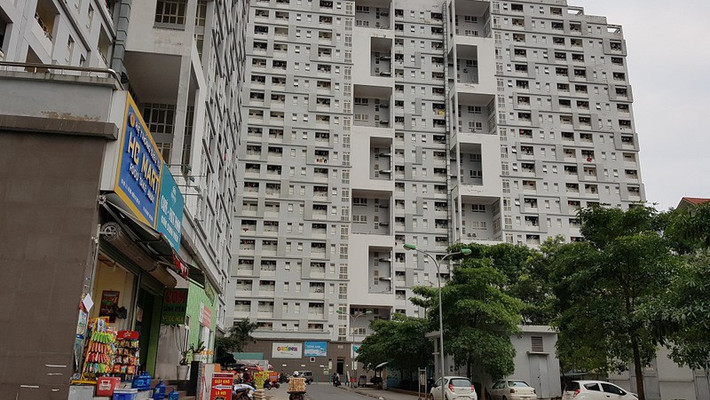 TP Hà Nội bố trí tầng 1 và 2 các tòa nhà dành cho cán bộ, nhân viên phục vụ (200 chỗ), còn từ tầng 3 đến tầng 21 làm khu cách ly tập trung. (Ảnh: Baophapluat)