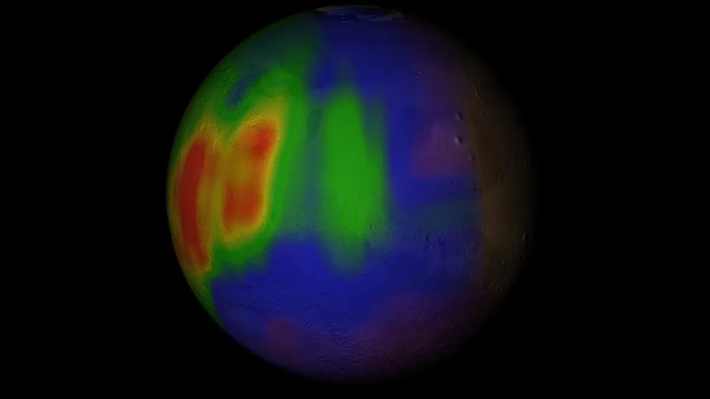 Nghiên cứu mới công bố trên tạp chí Journal of Geophysical Research: Planets đã chỉ ra rằng methane bất thường có thể do các cơ chế địa chất liên quan đến nước và đá sâu dưới lòng đất.