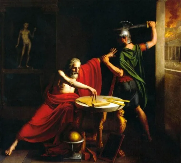 3. Tia Chết của Archimedes: Sử dụng ánh sáng mặt trời tập trung để cháy pháo địch, mặc dù hiệu quả của nó không được đánh giá cao trong các trận chiến.