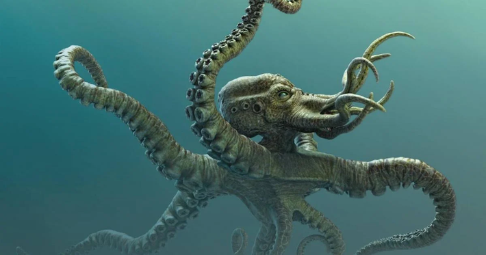 Đến cuối thế kỷ 18, những báo cáo của thủy thủ và nhà sử học Erik Pontoppidan mô tả Kraken rất cụ thể, làm dấy lên tranh luận về sự tồn tại của quái vật biển này. (Ảnh: Ancient Origins)