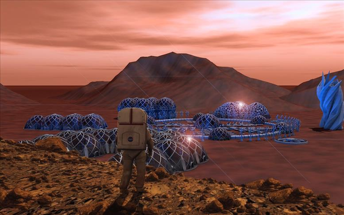 Trung Quốc và NASA đều có kế hoạch đưa phi hành gia lên sao Hỏa vào những năm 2030-2040, tạo tiền đề cho việc định cư lâu dài. (Ảnh: Khaama Press)