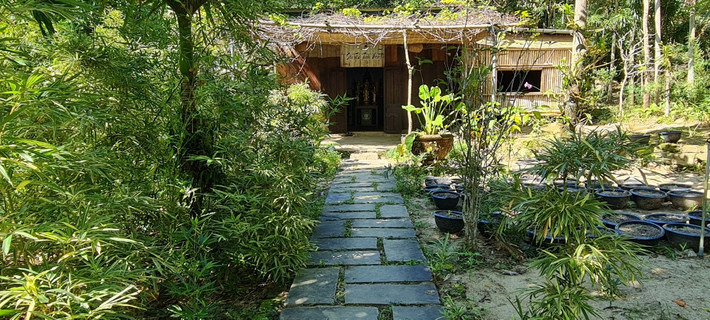 Sơn Trà Tịnh Viên được xem là tâm huyết của sư thầy Thích Thế Tường.