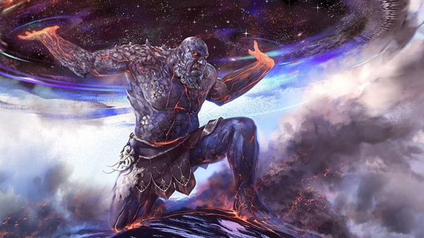 Người khổng lồ Atlas là con trai của Titan Iapetus và tiên nữ Asia, ông là một những người đứng đầu và chỉ huy lực lượng Titan trong cuộc chiến với các vị thần Olympus. Sau khi thất bại, Atlas phải chịu hình phạt nặng nhất là đội cả bầu trời trên đầu mãi mãi, trong khi các Titan khác thì bị thần Zeus giam lỏng dưới địa ngục Tartarus.