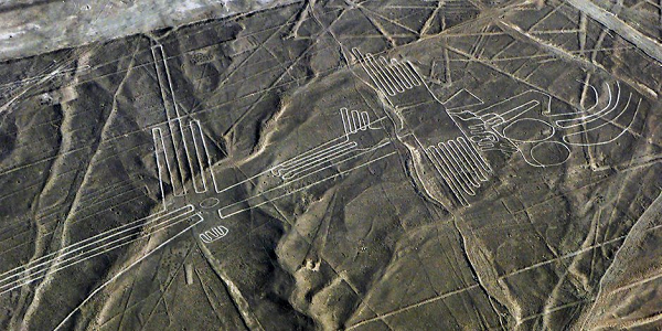 Nằm 400 km về phía nam thủ đô Peru, Lima, các hình vẽ bao gồm động vật, thực vật và hình dạng hình học bí ẩn. Trong khi các chuyên gia không rõ mục đích của bản vẽ khổng lồ là gì, hầu hết đều đồng ý rằng họ có thể xuất phát từ hành vi nghi thức như vẽ các bản vẽ đủ lớn để các vị thần của họ có thể nhìn thấy chúng từ trên trời.