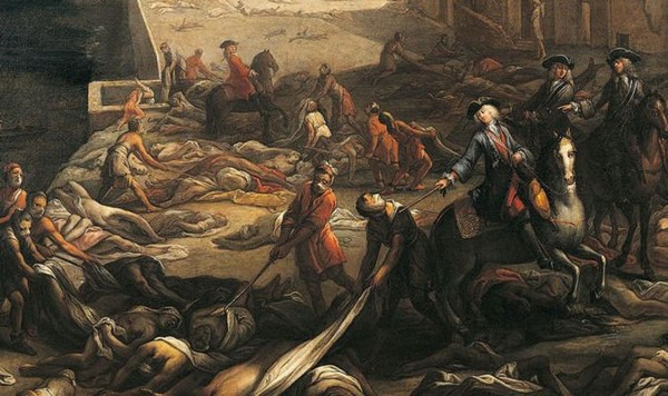 Dịch hạch đã lan tỏa nhanh chóng, cướp đi sinh mạng của 200 triệu người, tương đương 60% dân số Châu Âu và 33% dân số nước Anh. Khi "không còn ai để lây nhiễm", người ta tưởng rằng dịch bệnh cũng sẽ theo đó mà "chết" đi. Song, 10 năm sau, từ năm 1348 - 1665 với 40 đợt bùng phát trong vòng 300 năm ở London.