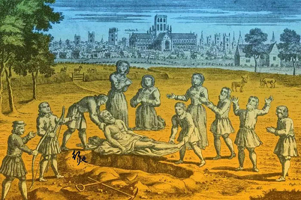 Một ngôi sao chổi hiện vào cuối năm 1664 và một xuất hiện vào đầu năm 1665. Thời bấy giờ, các nhà chiêm tinh học đã cho rằng đó là dấu hiệu của ma quỷ sắp giáng xuống nước Anh.