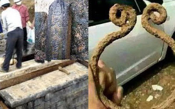 Hai ngôi mộ nằm với tổng diện tích khoảng 18 mét vuông, mộ có chiều rộng 2,9 mét, sâu khoảng 1,3 mét. Một ngôi mộ có bia khắc bốn chữ "Tề Thiên Đại Thánh". Ngôi mộ còn lại khắc tên "Thông Thiên Đại Thánh".