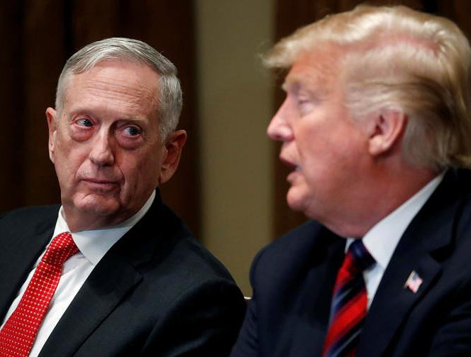 Ngày 20-12-2018: Bộ trưởng Quốc phòng James Mattis tuyên bố từ chức