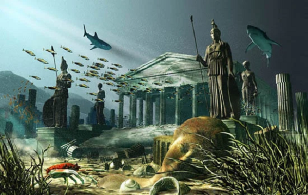 Thành phố Atlantis được đề cập đầu tiên bởi nhà triết học Hy Lạp cổ đại Plato hơn 2.300 năm trước. Theo Plato, quốc đảo không tưởng tồn tại khoảng 9.000 năm trước thời của ông và đã biến mất một cách bí ẩn.