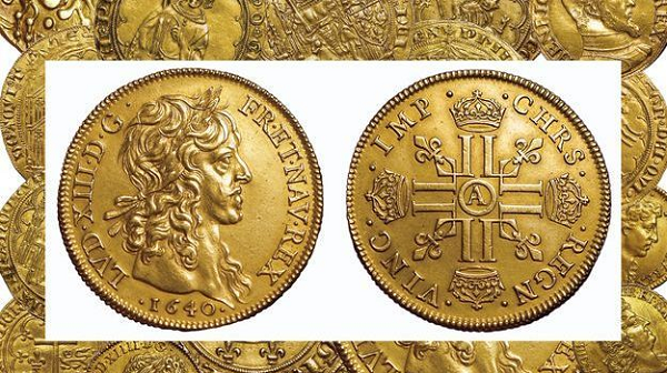 Kho báu cũng chứa một số đồng xu đặc biệt quý hiếm, ví dụ như đồng Louis d'Or "kép" đúc năm 1646, chỉ riêng nó đã có giá trị ước tính là 17.800 USD.