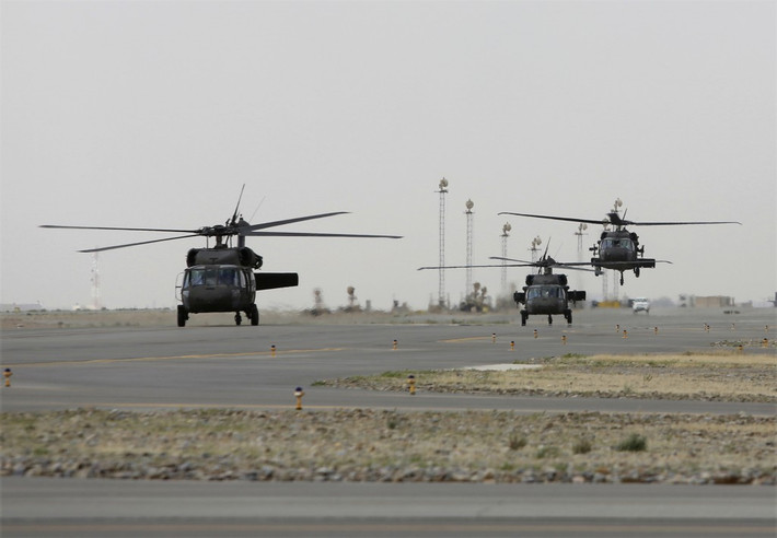 UH-60 là loại trực thăng đa dụng được Mỹ bán cho Đài Loan với số lượng khá lớn. Loại trực thăng này hiện tại cũng được coi là trực thăng do Mỹ sản xuất bán chạy nhất thế giới. Nguồn ảnh: QQ.
