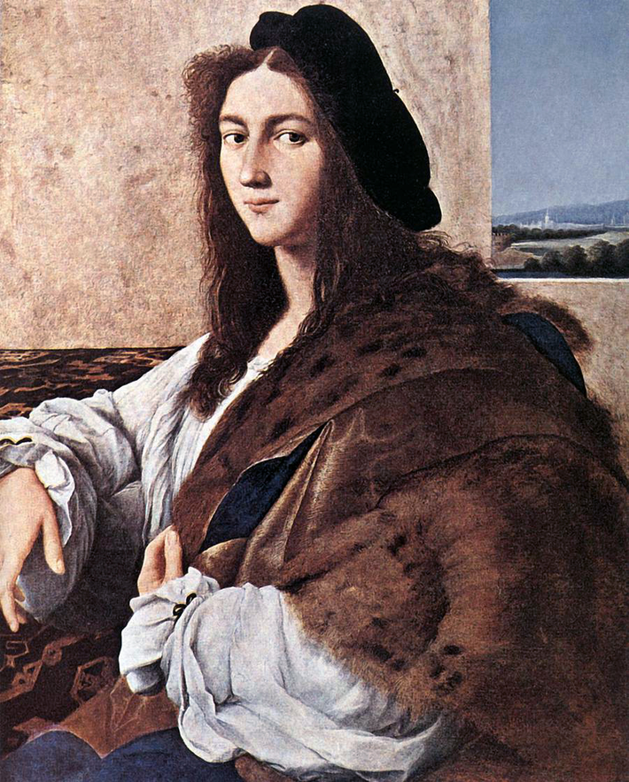 3. Bức "Portrait of a Young Man" đang ở đâu? Bức tranh "Portrait of a Young Man" của Raphael, được tạo ra vào khoảng năm 1513, là một trong những tác phẩm nghệ thuật quan trọng nhất bị mất tích trong Đệ Nhị Thế Chiến. (Ảnh: Wikipedia)