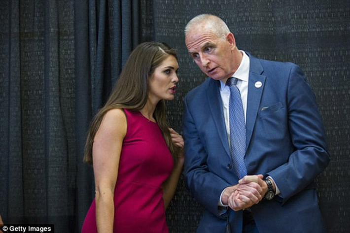Tháng 8/2014, nhà Trump chính thức mời cô về làm việc và cô bén duyên với gia đình ông Trump từ đó đến nay. Ảnh: Getty.