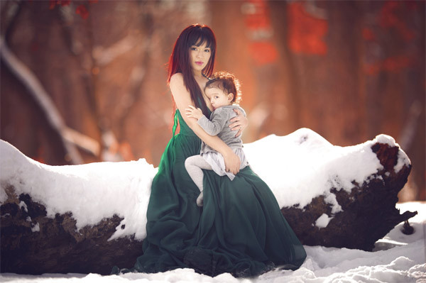 Cùng ngắm những bức ảnh mẹ cho con bú tuyệt đẹp này.