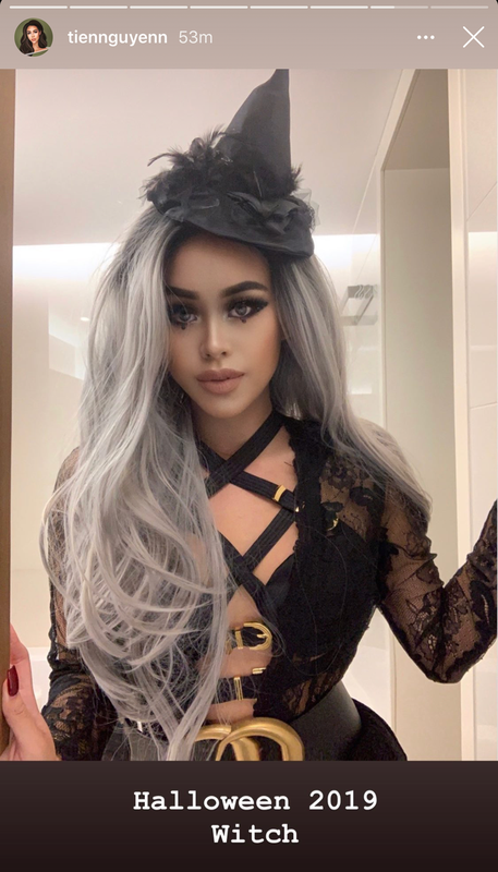 Halloween năm nào, Tiên Nguyễn cũng có những màn hóa thân đầy xuất sắc.