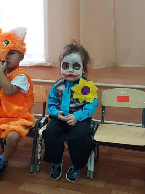 Joker phiên bản buồn ngủ nhưng vẫn đáng yêu. Ảnh: Tổng hợp