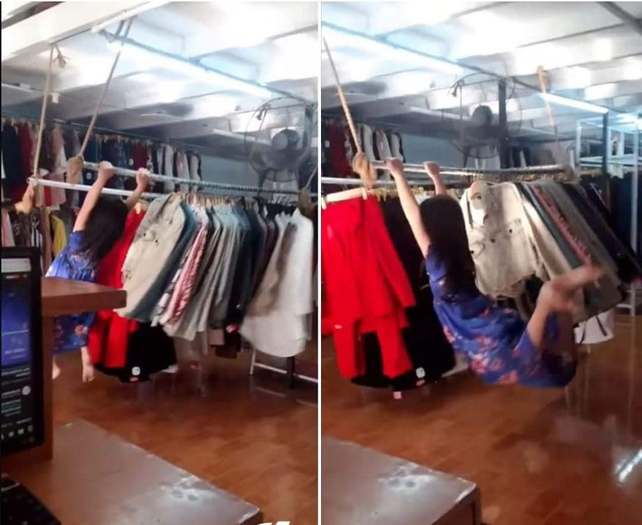 Trên MXH xuất hiện không ít hình ảnh các bé gái với nhiều tình huống nghịch ngợm "dở khóc dở cười", nhất là các bậc phụ huynh không khỏi than trời: "Con nhà ai mà nghịch thế này".