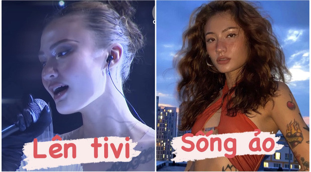 Khuôn mặt với những đường nét sắc sảo cùng thần thái ngút ngàn đã giúp gái xinh 9x luôn cuốn hút trong mọi tình huống. Đặc biệt là làn da nâu của cô vô cùng ấn tượng.
